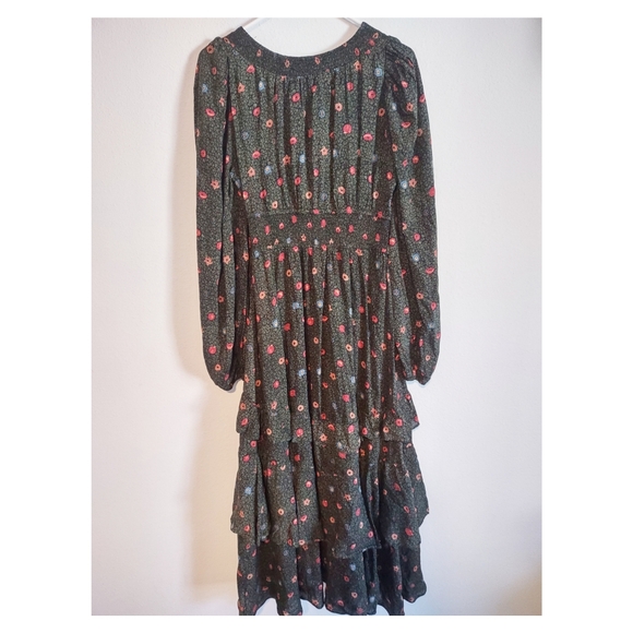 Free People Tiered And True Multi Color Maxi Dress - Picture 5 of 8